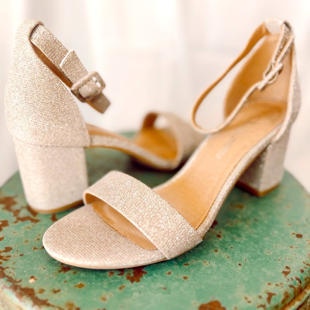 CL Jody Shimmer Gold - Size 10